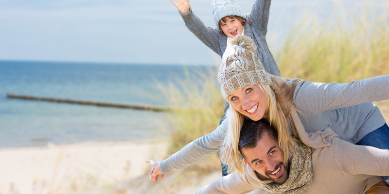 Insel Amrum Nordsee - mit Kindern am Strand